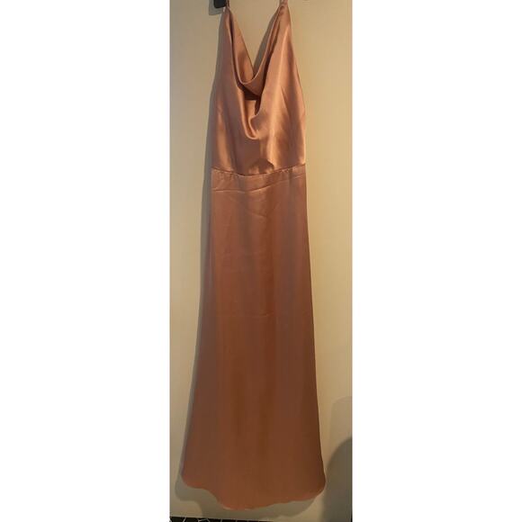 EUC ROSE color Amsale Alicia dress sz: 2 - Picture 11 of 16